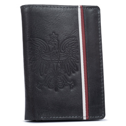 Große Herren Geldbörse aus Nubukleder