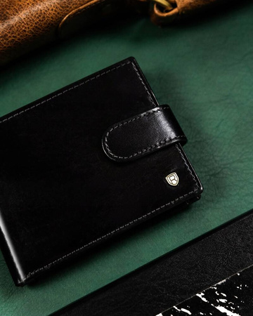 Herren Geldbörse aus Leder mit RFID-Schutz – Rovicky