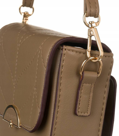 Mini Damen Umhängetasche-Portemonnaie aus Öko-Leder – Peterson