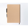 Notizblock in Khaki mit Punkten bedruckt - Peterson