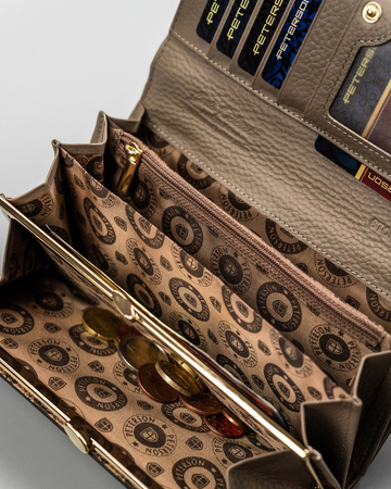 Große Damen Geldbörse mit Schlangenmuster – Peterson