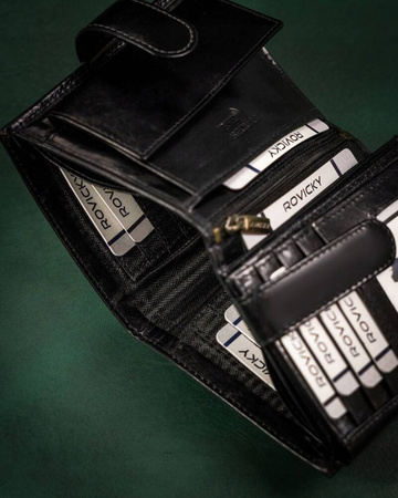 Große Herren Geldbörse aus Leder – Rovicky