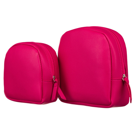 Set aus zwei Damen Kosmetiktaschen aus Öko-Leder – Rovicky