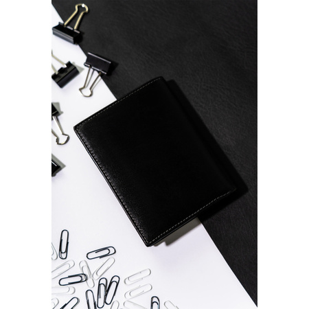 Herren Geldbörse aus Leder für Dokumente mit RFID – Rovicky