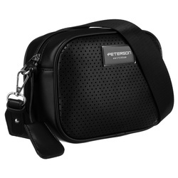 Crossbody-Umhängetasche mit breitem Gurt – Peterson