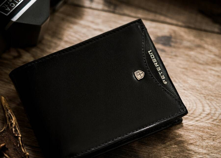 Herren Geldbörse aus Leder mit RFID-Schutz – Peterson