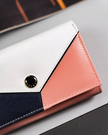 Mittelgroße Damen Geldbörse aus Echtleder – Peterson