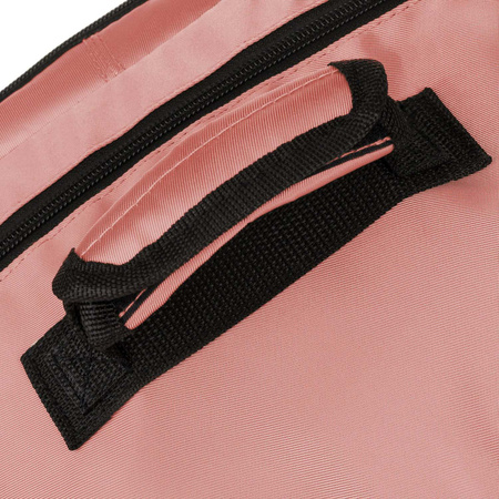 Geräumiger, reisetauglicher Kabinenrucksack mit USB in Rosa – Peterson