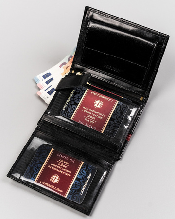 Herren Geldbörse aus Leder für Karten – Peterson