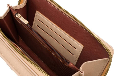 Mini Damen Umhängetasche 2in1 mit Geldbörsenfunktion und abnehmbarem Riemen – 4U Cavaldi