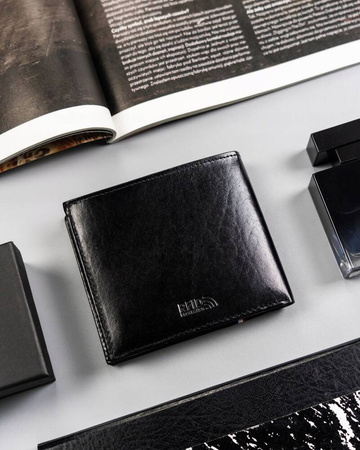 Große Herren Geldbörse ohne äußeren Verschluss – Peterson