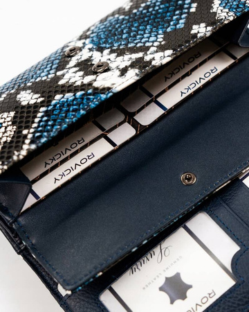 Große Damen Geldbörse aus echtem und Öko-Leder – 4U Cavaldi