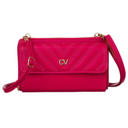 Mini Damen Umhängetasche-Geldbörse 2-in-1 mit abnehmbarem Riemen – 4U Cavaldi