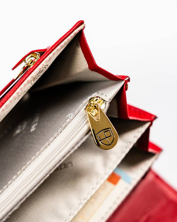 Große, schlanke Damen Geldbörse mit Diebstahlschutz – Peterson