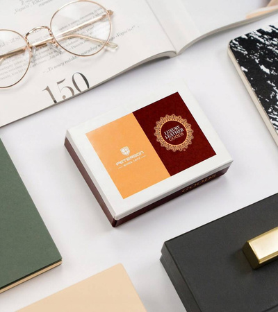 Damen Geldbörse mit Druckknopf aus echtem Leder – Peterson