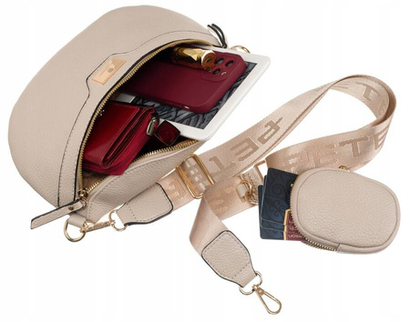 Geräumige Damen Gürteltasche mit breitem Gurt und zusätzlicher Geldbörse – Peterson