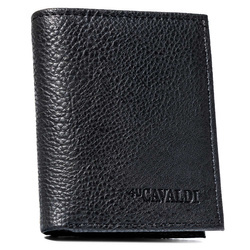 Kompakte, vertikale Herren Geldbörse aus Öko-Leder – 4U Cavaldi