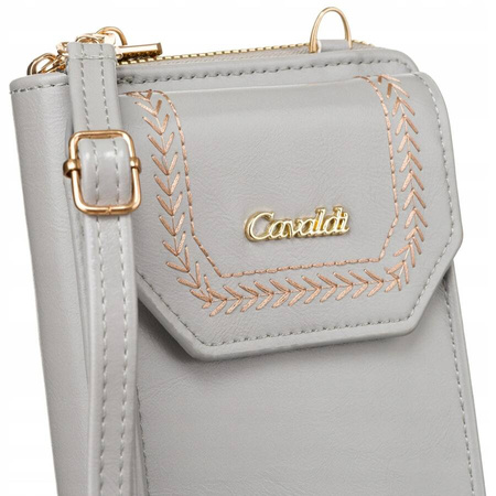 2-in-1 Handtasche-Geldbörse mit langem, abnehmbarem Riemen – 4U Cavaldi