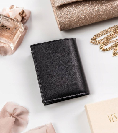 Klassische Damen Geldbörse Hochformat aus Echtleder – Peterson