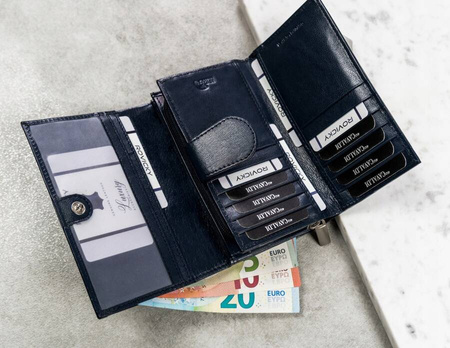 Große Damen Geldbörse aus Leder mit RFID Schutz – 4U Cavaldi