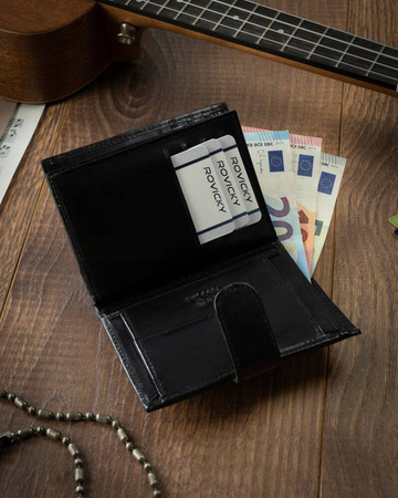 Elegante Herren Geldbörse aus echtem Leder – 4U Cavaldi