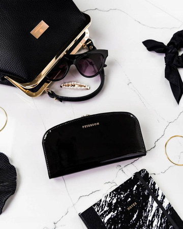 Große Damen Geldbörse aus Echtleder – Peterson