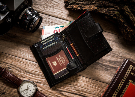 Herren Geldbörse mit Kartenfach – Peterson