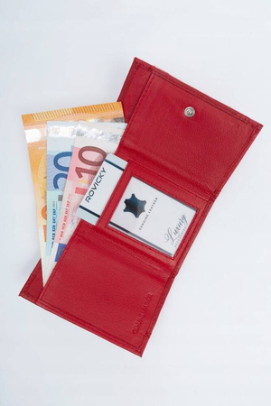 Kleine Damen Geldbörse aus echtem Leder – Rovicky