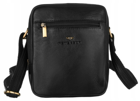 Herren Umhängetasche aus echtem Leder – Peterson