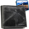 Große Herren-Geldbörse aus Leder in Schwarz mit RFID-System - Peterson
