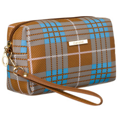 Reise-Kosmetiktasche für Damen im Karomuster – Rovicky