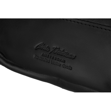 Herren Bauchtasche aus Leder mit Fächern – Peterson