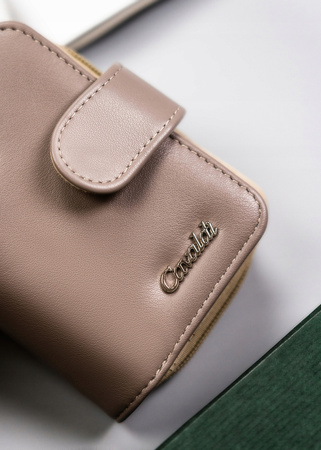 Klassische geräumige Damen Geldbörse aus Öko-Leder – 4U Cavaldi