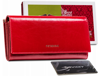 Klassische Damen Geldbörse aus Echtleder – Peterson