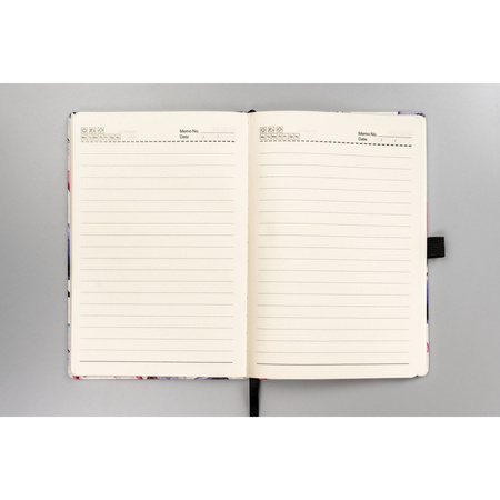 Notizbuch A5 mit Blumenmuster – Peterson