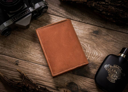 Große vertikale Herren Geldbörse aus Echtleder – Always Wild