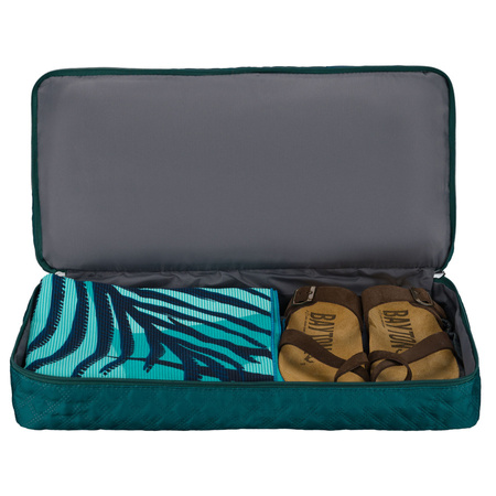 Grüne Trainings-Tasche aus Polyester, zweifach unterteilt - Peterson