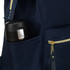 Marineblauer Damen Rucksack mit Laptopfach und verstellbaren Riemen – Peterson
