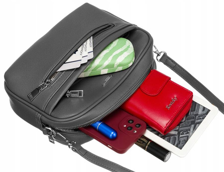 Damen Umhängetasche aus Öko-Leder – Rovicky