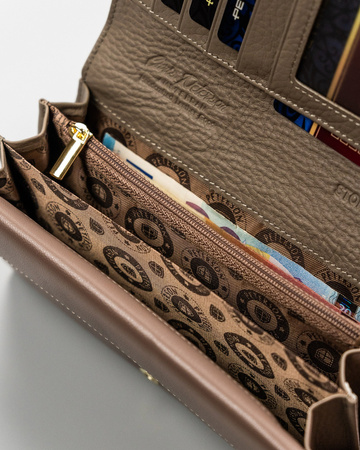 Große Damen Geldbörse mit doppeltem Münzfach – Peterson