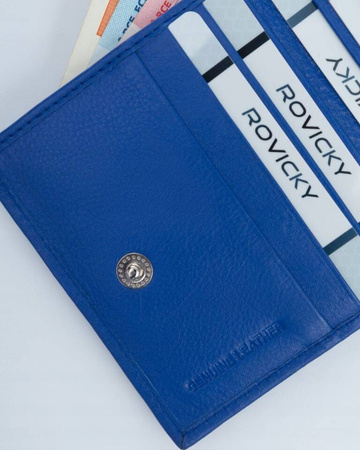 Kleiner praktischer Damen Geldbörse aus echtem Leder – Rovicky