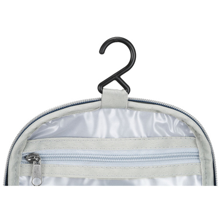 Reise-Kulturtasche aus synthetischem Stoff in Marineblau - Peterson