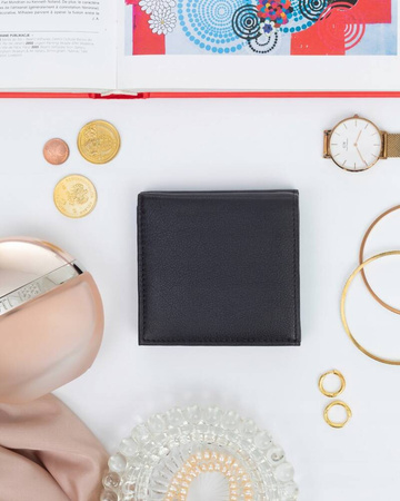 Kleiner praktischer Damen Geldbörse aus echtem Leder – Rovicky