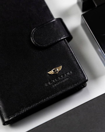 Große Herren-Geldbörse aus Naturleder - Peterson