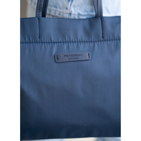 Damen-Shopper in Marineblau mit Magnetverschluss – Peterson