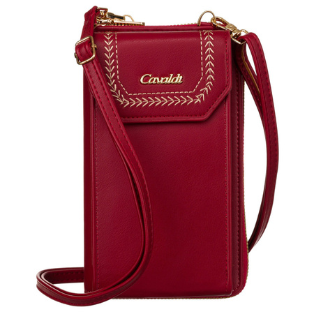 2-in-1 Handtasche-Geldbörse mit langem, abnehmbarem Riemen – 4U Cavaldi