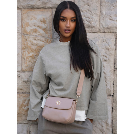 Klassische Damen Umhängetasche aus Öko-Leder – Rovicky