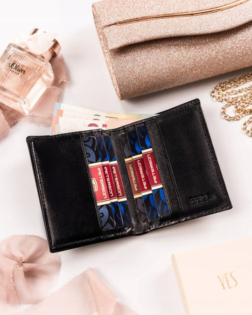 Kleine Damen Geldbörse aus Leder ohne Verschluss – Peterson