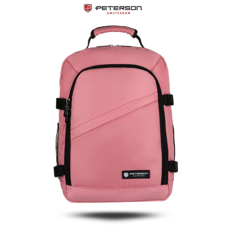 Rosa Reisetasche mit verstellbaren Trägern – Peterson