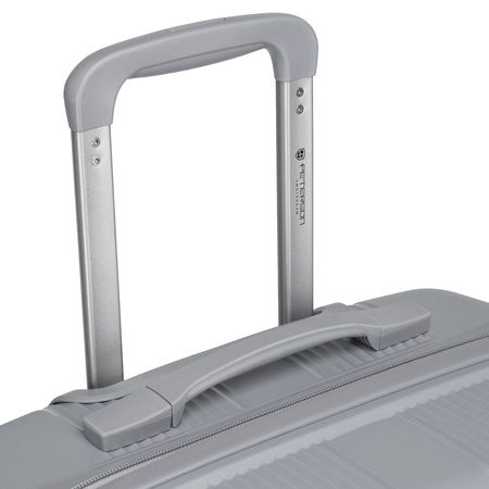 Peterson Koffer-Set aus ABS-Kunststoff in Grau